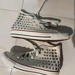 Converse Rare Studded High-Top Sneakers
